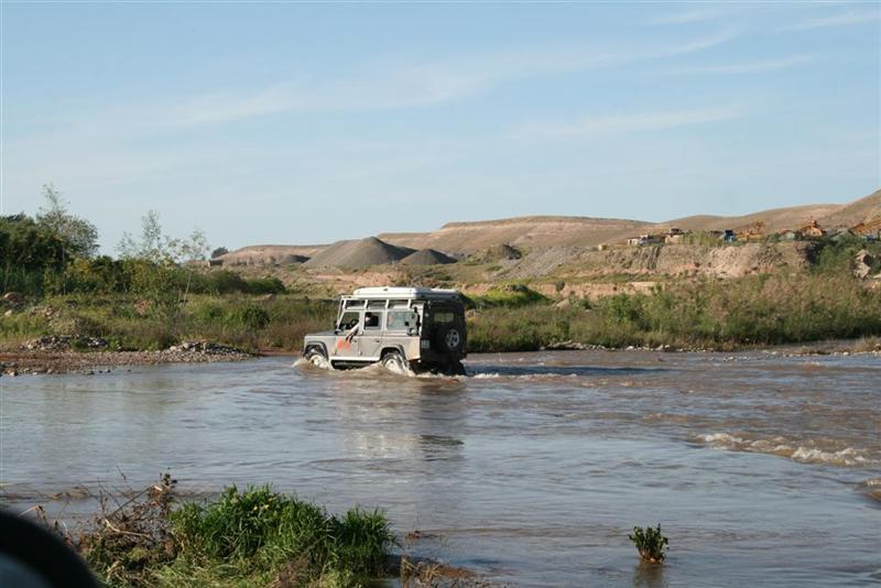 Traversée de l'oued