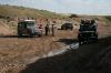 Discussion dans l'oued
