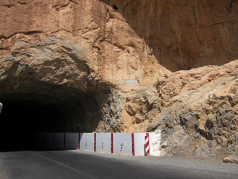 Le tunnel du Légionnaire entre Midelt et Er Rachidia