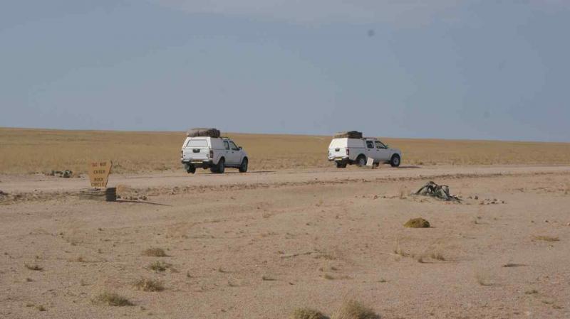 piste du Namib